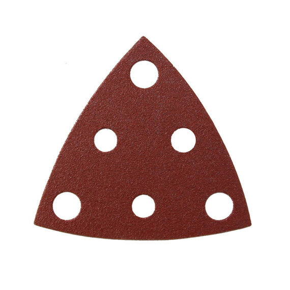 Abrasive Triang. Red 81x81x81 Grip 6H P180, 5/Pack