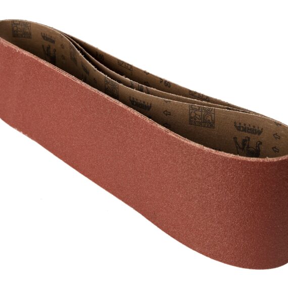 Abrasive Belt Red 100x915mm Mix, 6/Pack