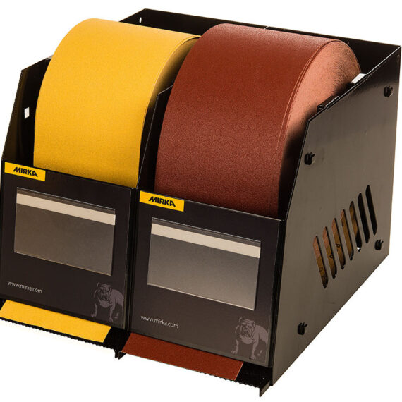 Dispenser for 2 Rolls 115mm Black Metal