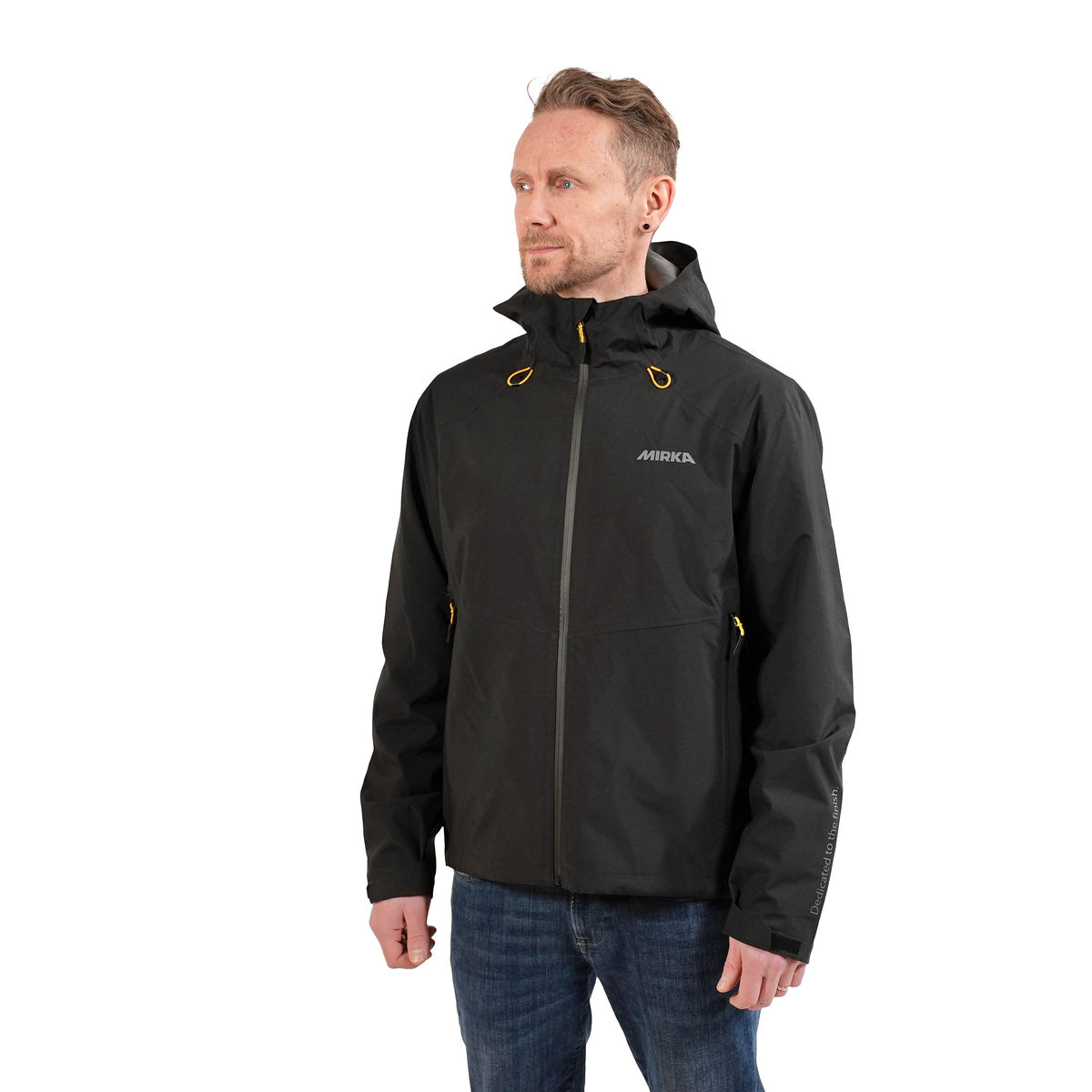 Mirka Shell Jacket, Tagline, Black, Size XXL