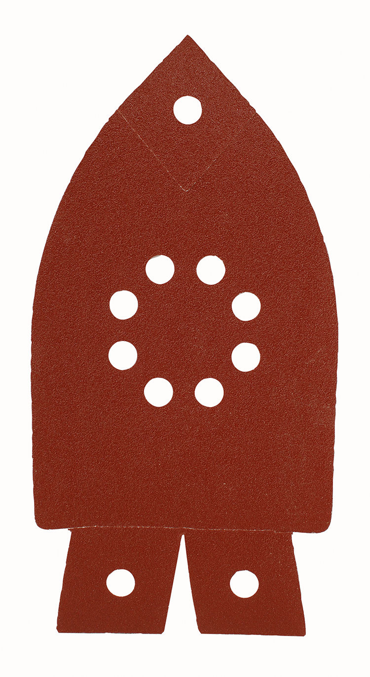 Abrasive Triangle Red 105x175x175 Grip 9H P120 5/P