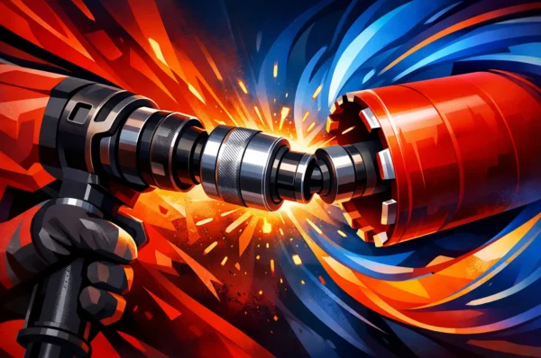 Cum montezi adaptor carotare Hilti corect